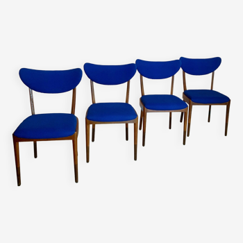 4x danish midcentury chairs 1950s
