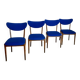 4x chaises danoises MidCentury Années 1950
