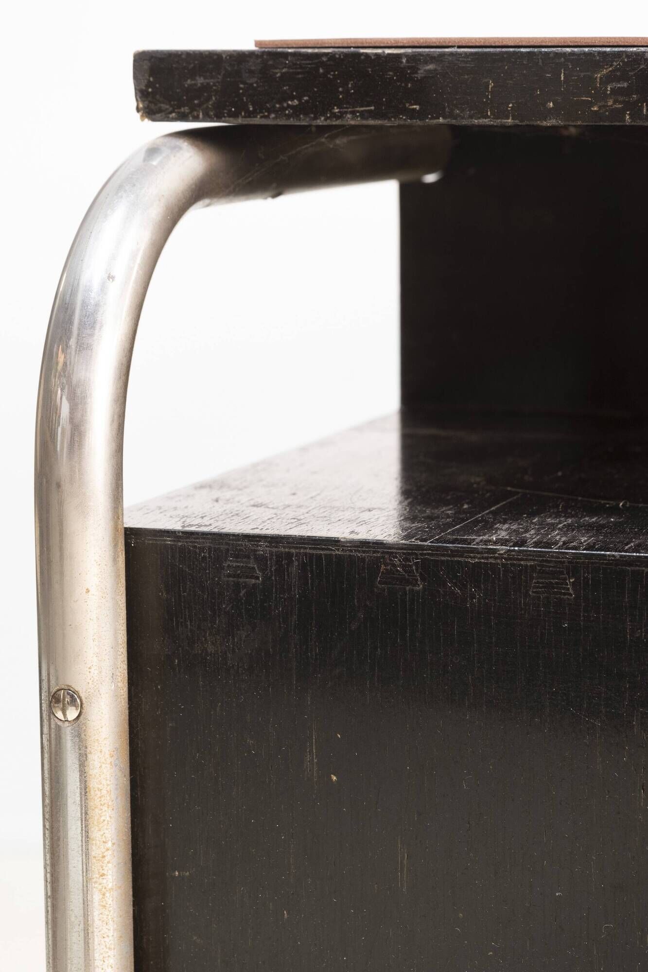 Swedish Funkis Writing Desk, Bauhaus-Inspired, 1940s