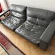 Steiner leather sofa
