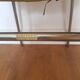 Vintage Hauser metal and skai chair