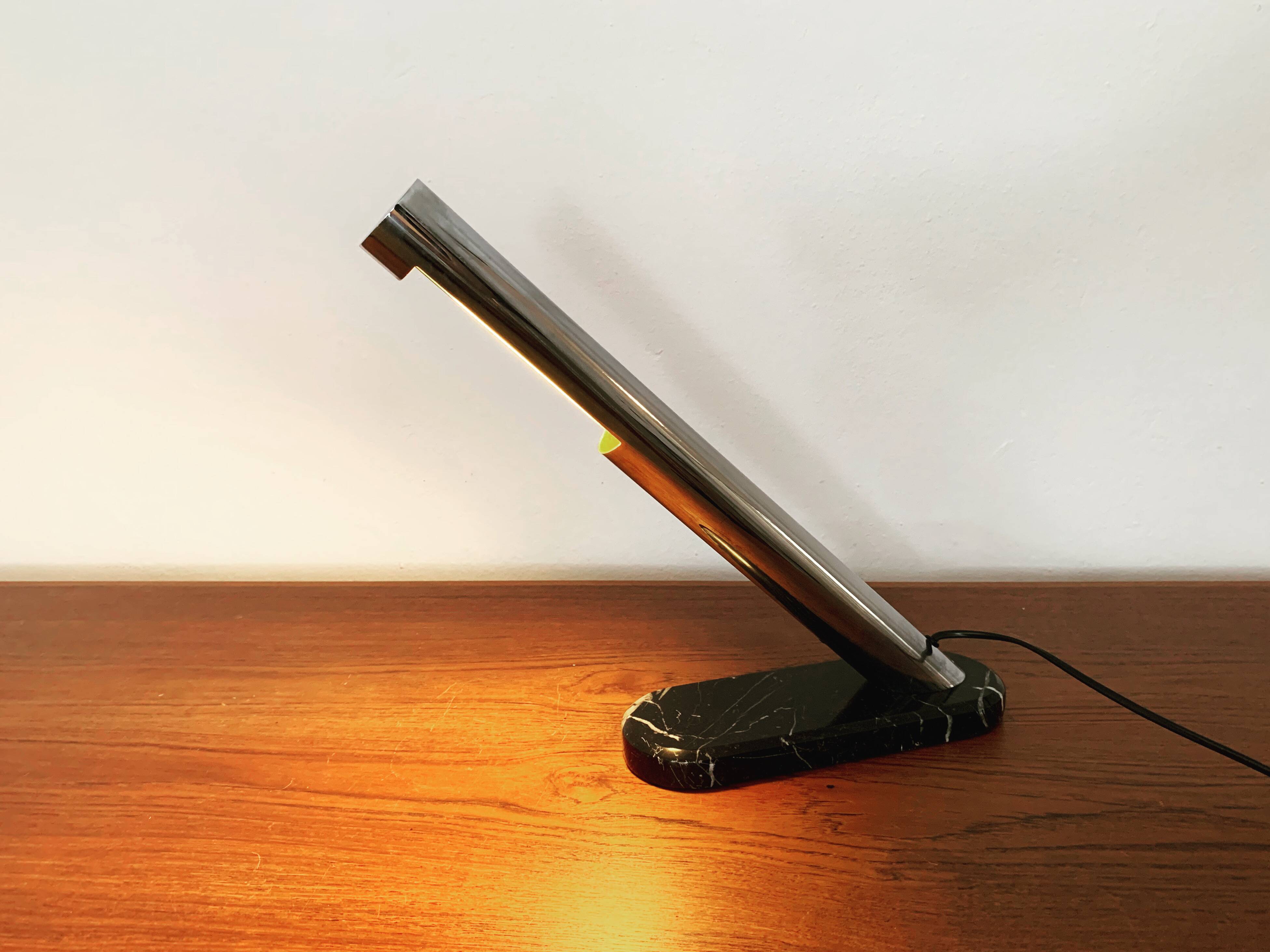 1 of 2 1960s Marble Table Lamps by Vereinigte Werkstätten Collection