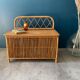 Vintage rattan box