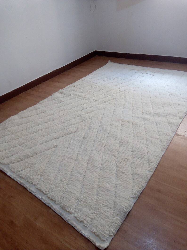 Berber rug design - Beni Ouarain style - Moroccan rug - handwoven in wool - 276 x 170 cm