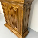 Frankfurt solid wood wardrobe geometric shape vintage wardrobe