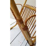 Rattan magazine holder