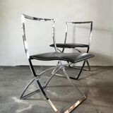 Marcello Cuneo, Model “Luisa”, 1970s Set of 2 Dining Chairs