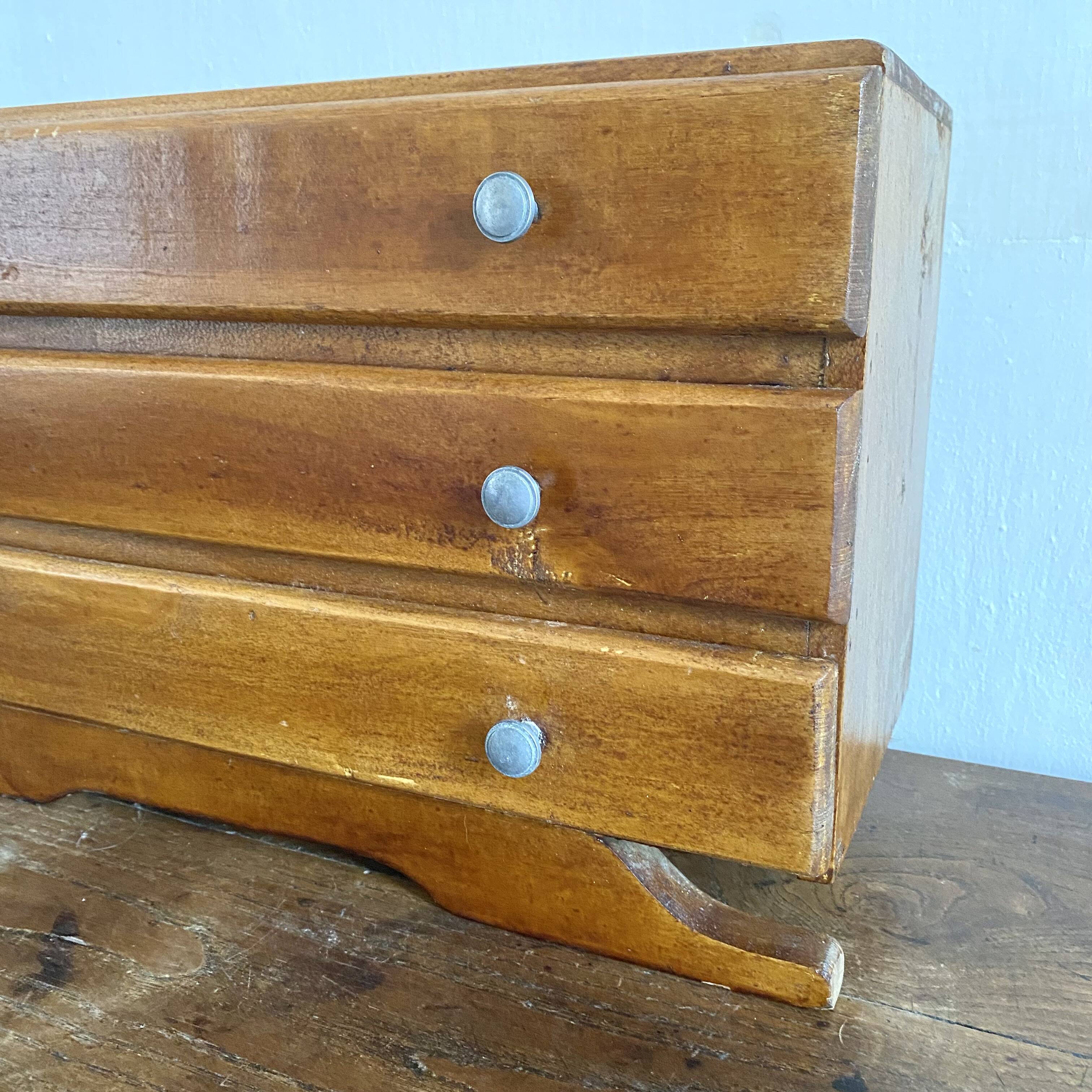 Small piece of furniture with drawers from the 50s and 60s