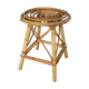 Tabouret vintage en rotin