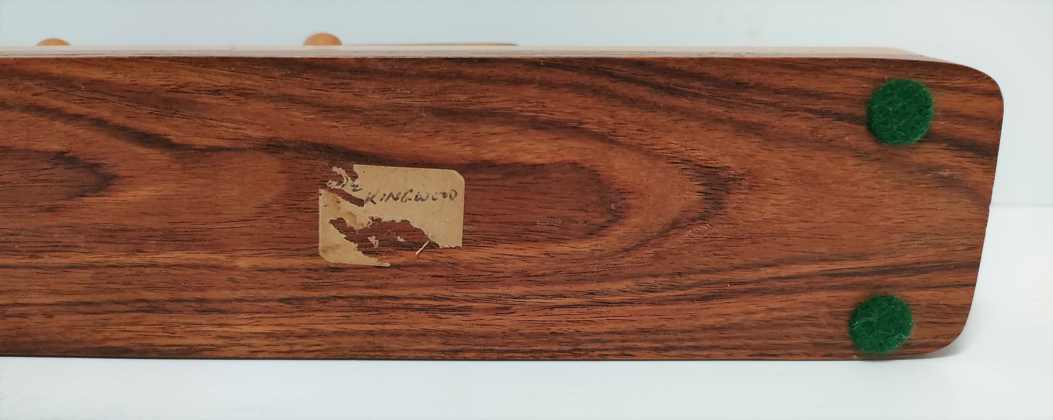 Kayak scale model violet wood