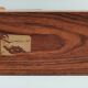 Kayak scale model violet wood