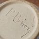 Glazed stoneware coffee pot - Biron art pottery - Vintage ceramics