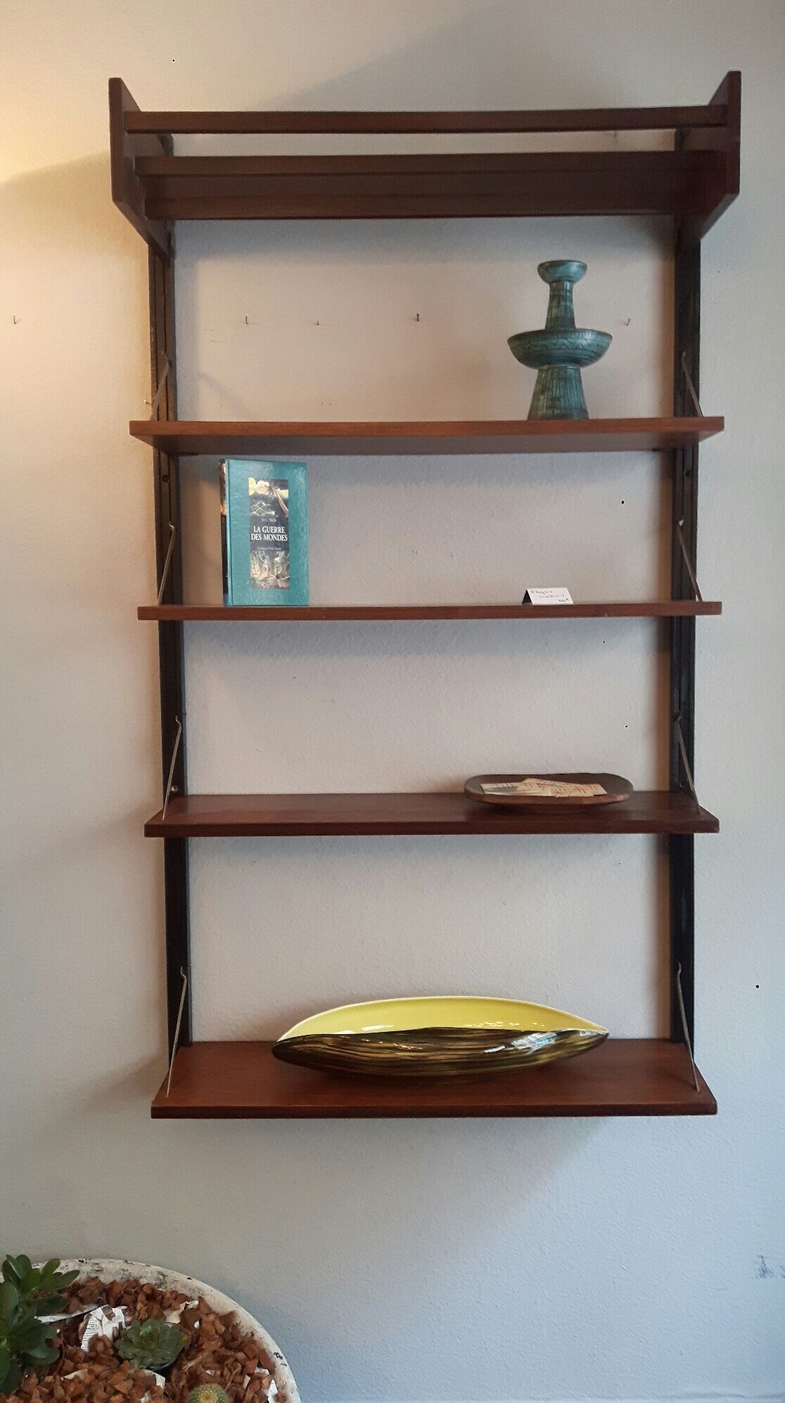 Scandinavian wall shelf