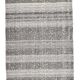 Brown Cream Runner rug, wool corridor kilim carpet  71x246 cm