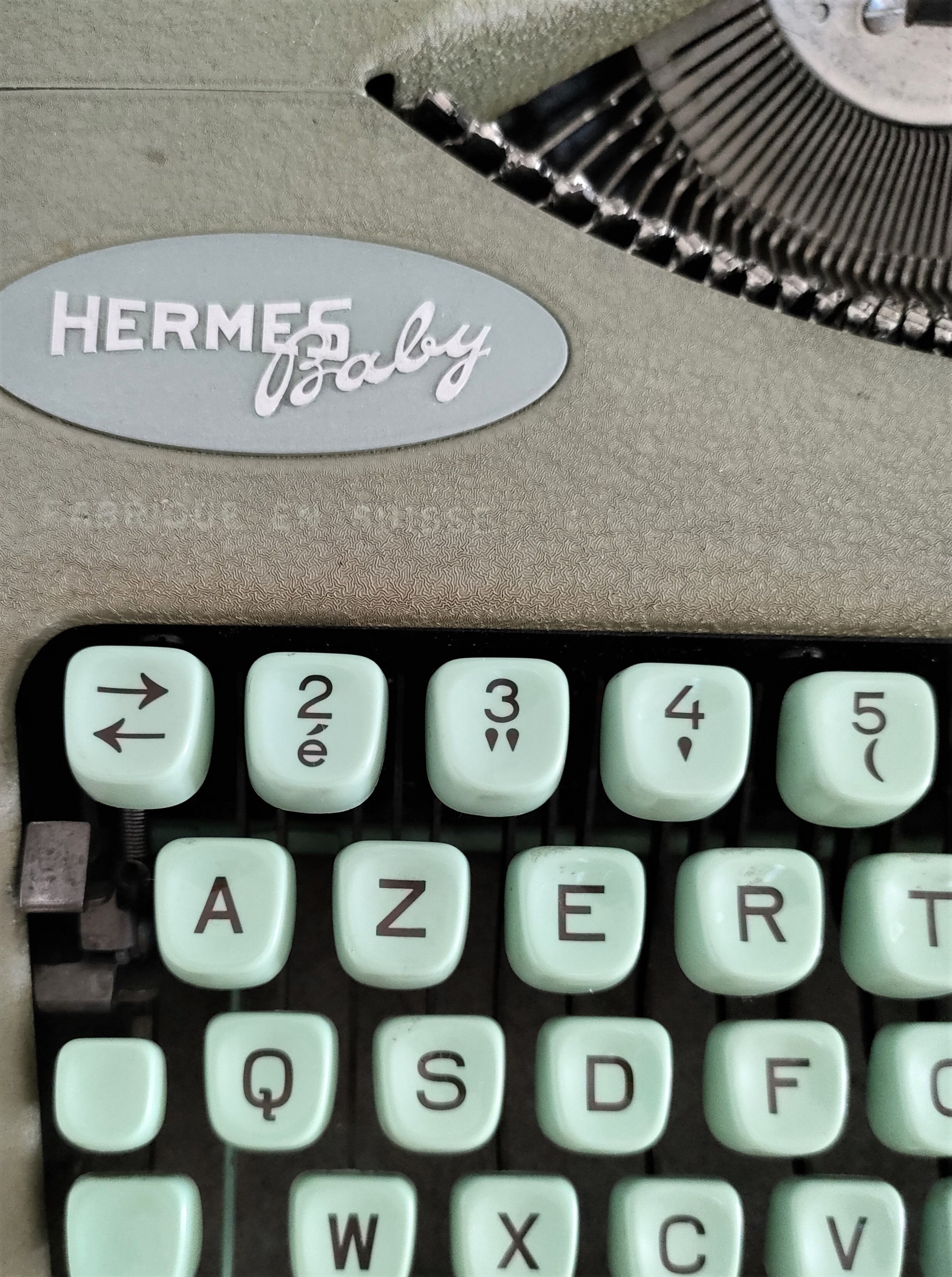 Hermes Baby typewriter 50s/60s