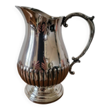 Old Silver-Plated Metal Jug