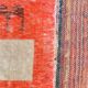 Vintage silk and cotton rug - 142 x 84cm