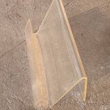 Acrylic magazine holder