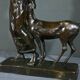 Bronze   "La Femme au Faon", Atelier Primavera – 1930