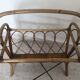 Rattan magazine rack