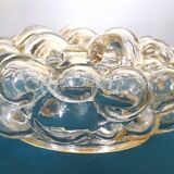 Bubbled glass ceiling