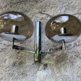 Pair of Amilux space age wall lights, 1970s