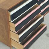 Commode U 453 Rose 8 drawers Jiri Jiroutek for Interior Prague 1962