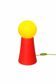 Pionek’ lamp, 1970s Space Age | glass + plastic | E14 | vintage design