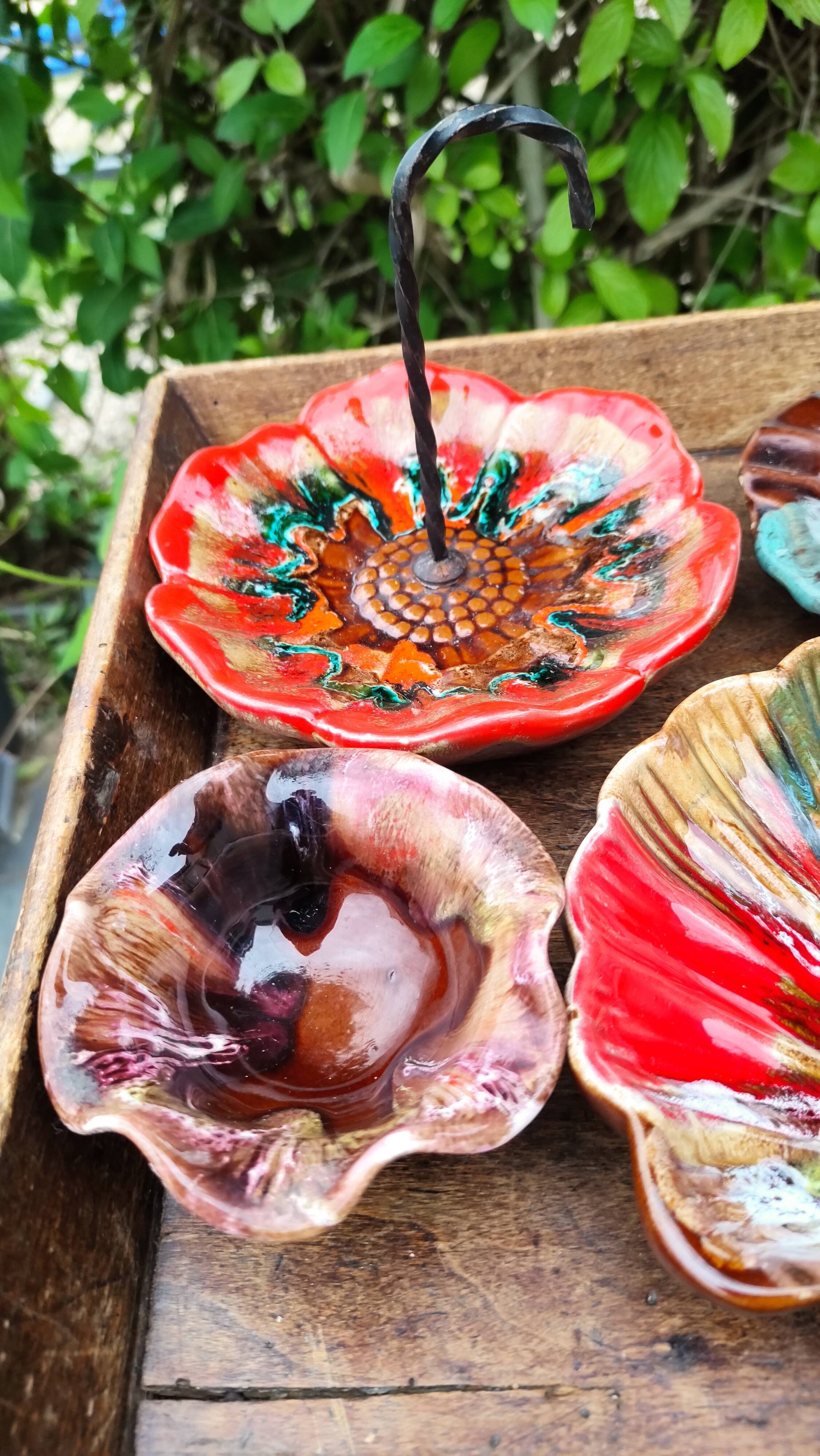 Set of five maritime ceramics from Vallauris