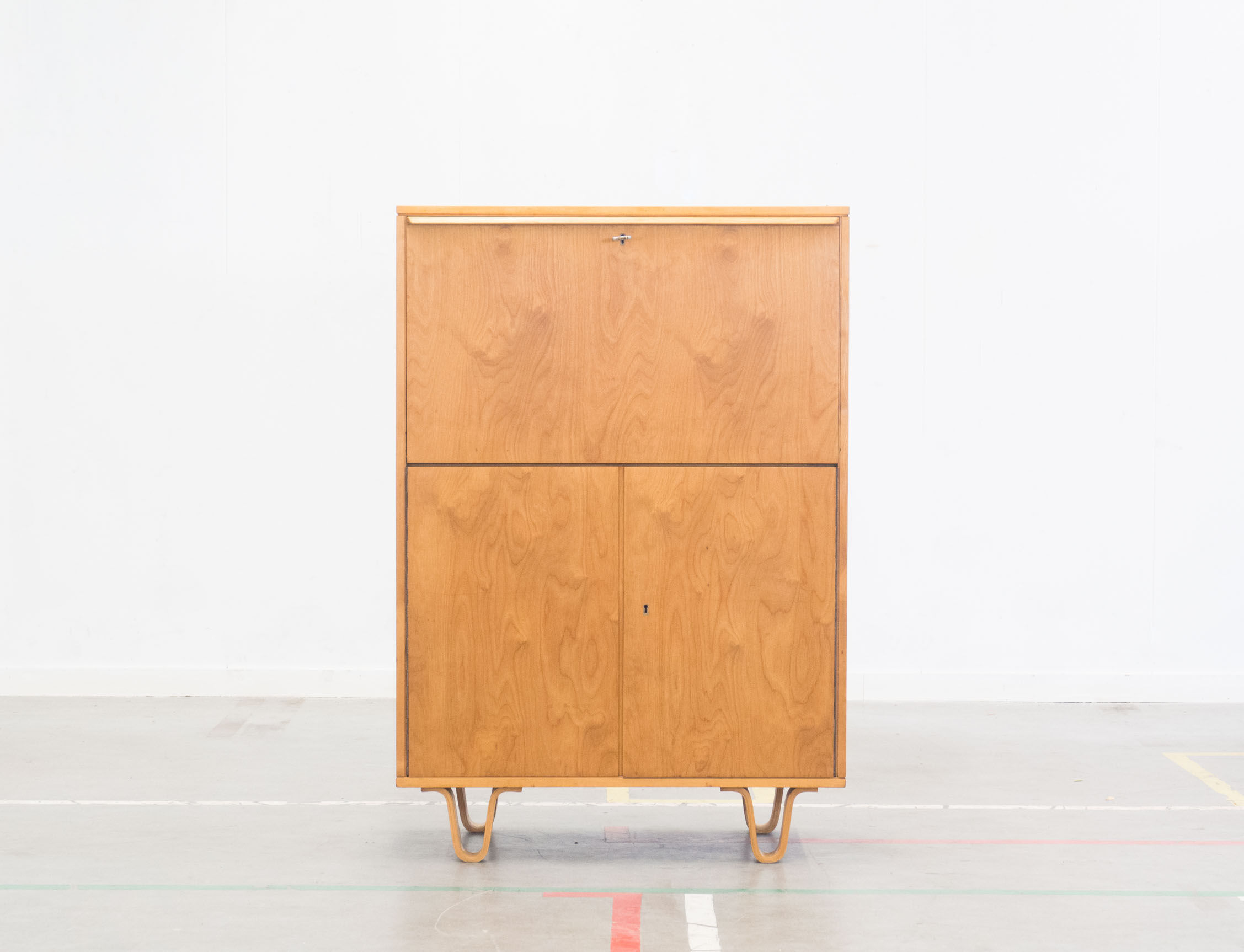 Pastoe ‘CB07’ birch secretary cabinet by Cees Braakman