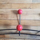 6-ball wall coat rack