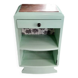 Revamped art deco bedside table