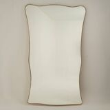 Pair of mirrors in the style of Gio Ponti. Work from the 1980s.