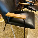 Pair of “Robert” armchairs by Pierre Guariche for Meurop 1962