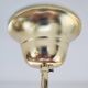 Amber waterfall chandelier made of Murano glass