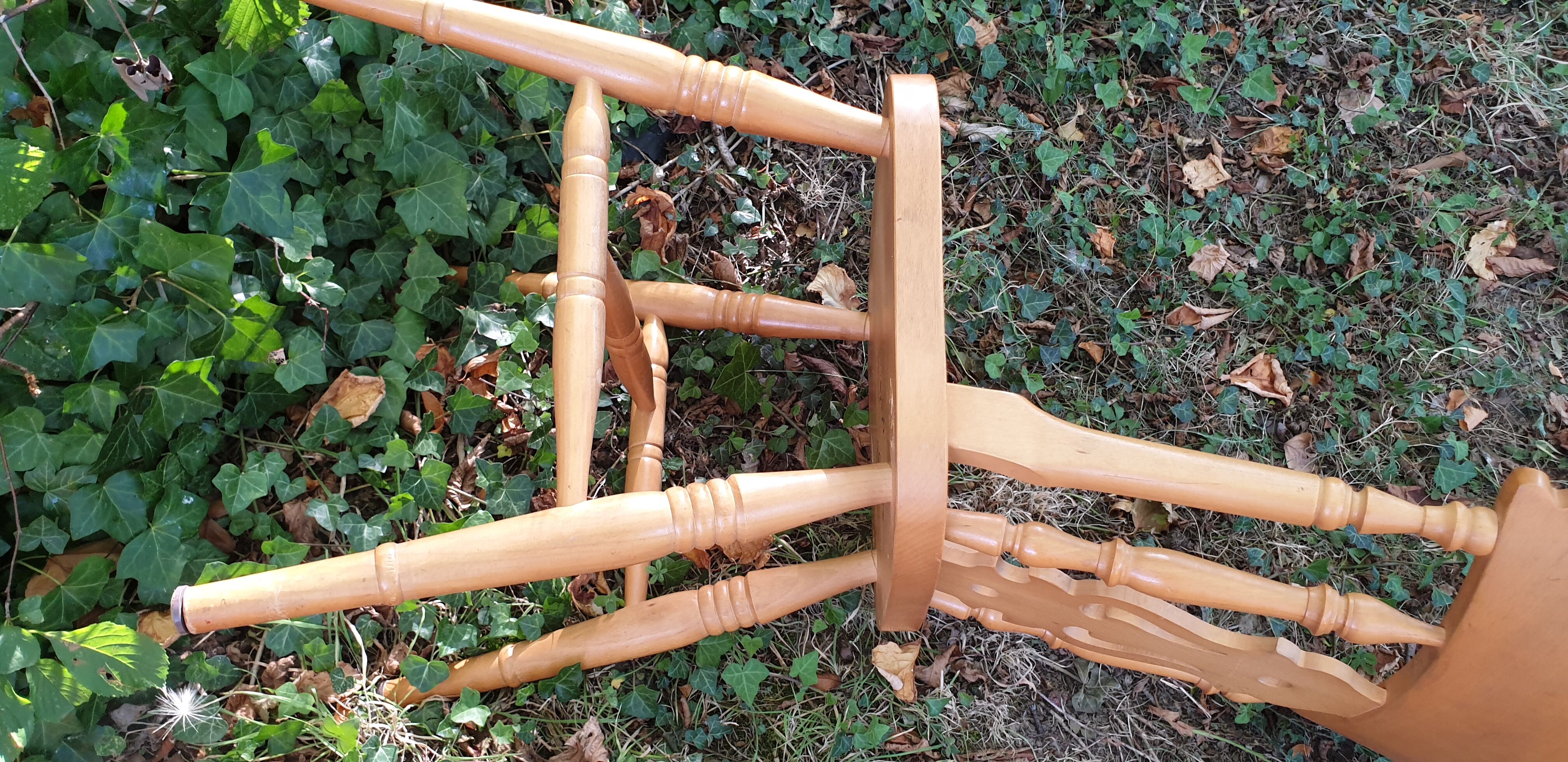 4 chaises western