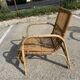 Lot de 3 fauteuils rotin Wengler