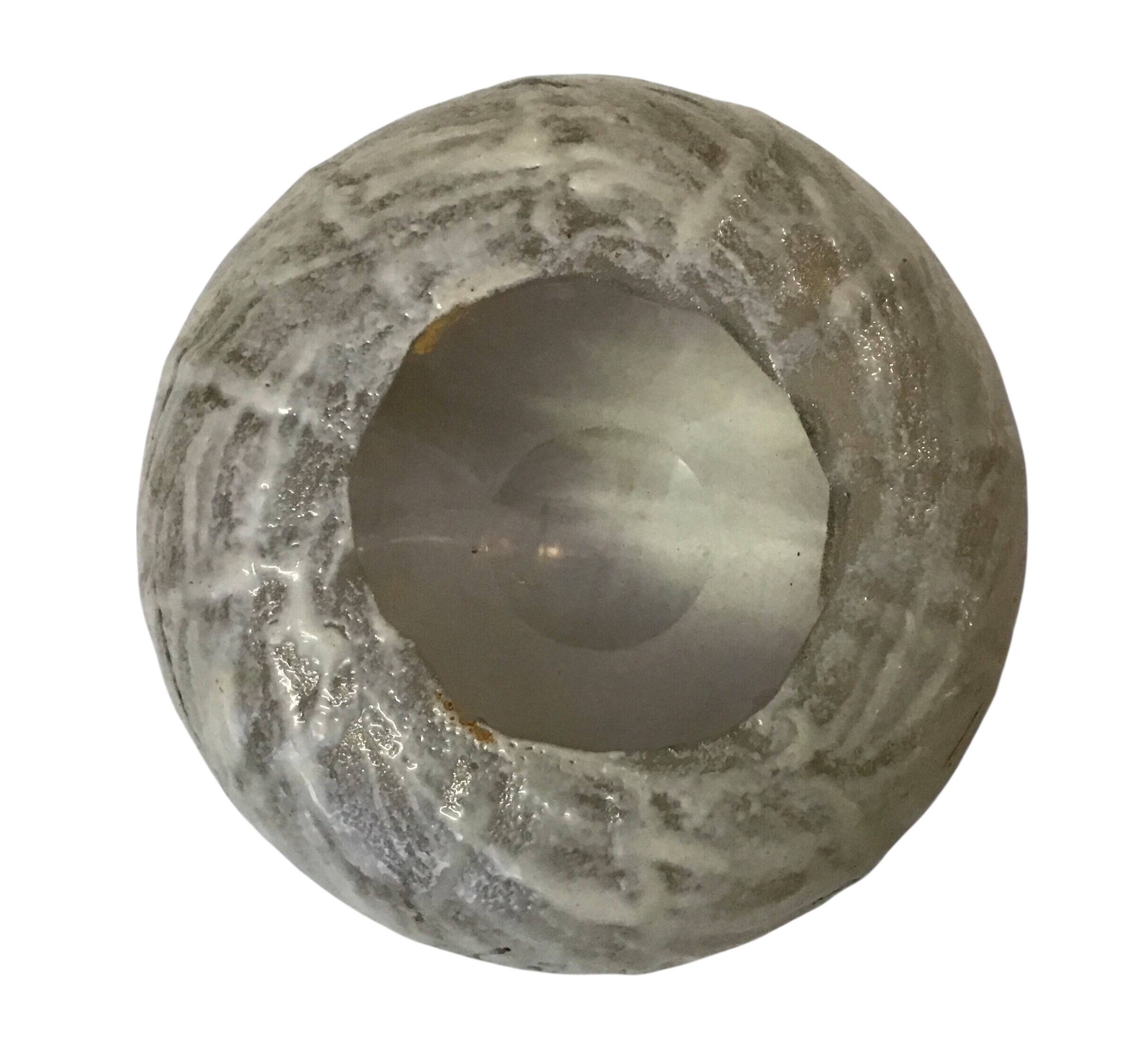 Legras pocket tray signed – enamelled glass Art Nouveau, winter landscape