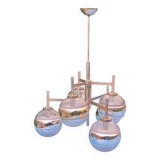 Space age design chandelier from the 70s