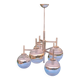 Space age design chandelier from the 70s