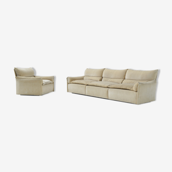 Queening modular vintage sofa by Saporiti - Italy