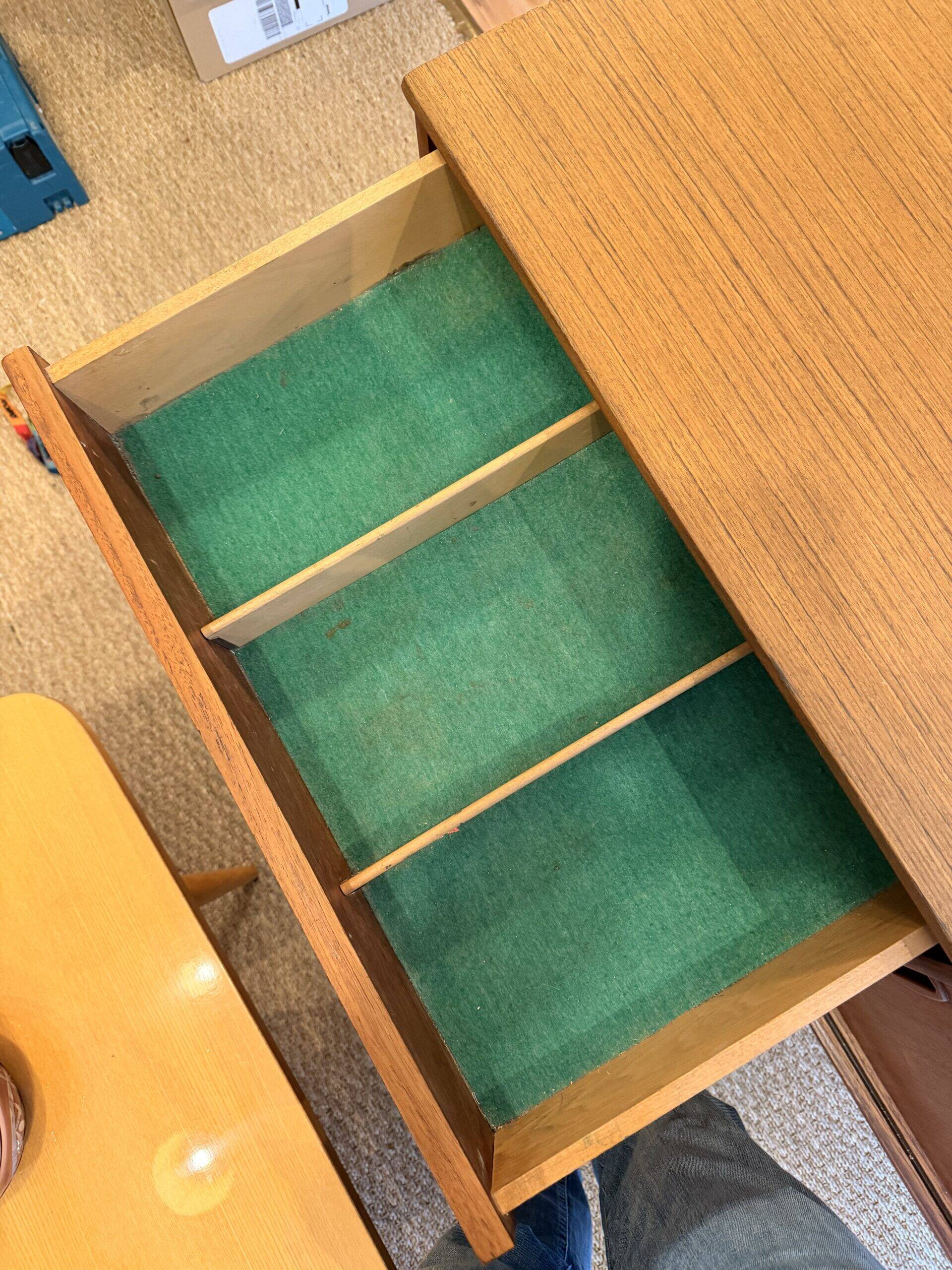 Scandinavian teak enfilade from the 1960s.