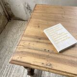 2m walnut drapery farm table