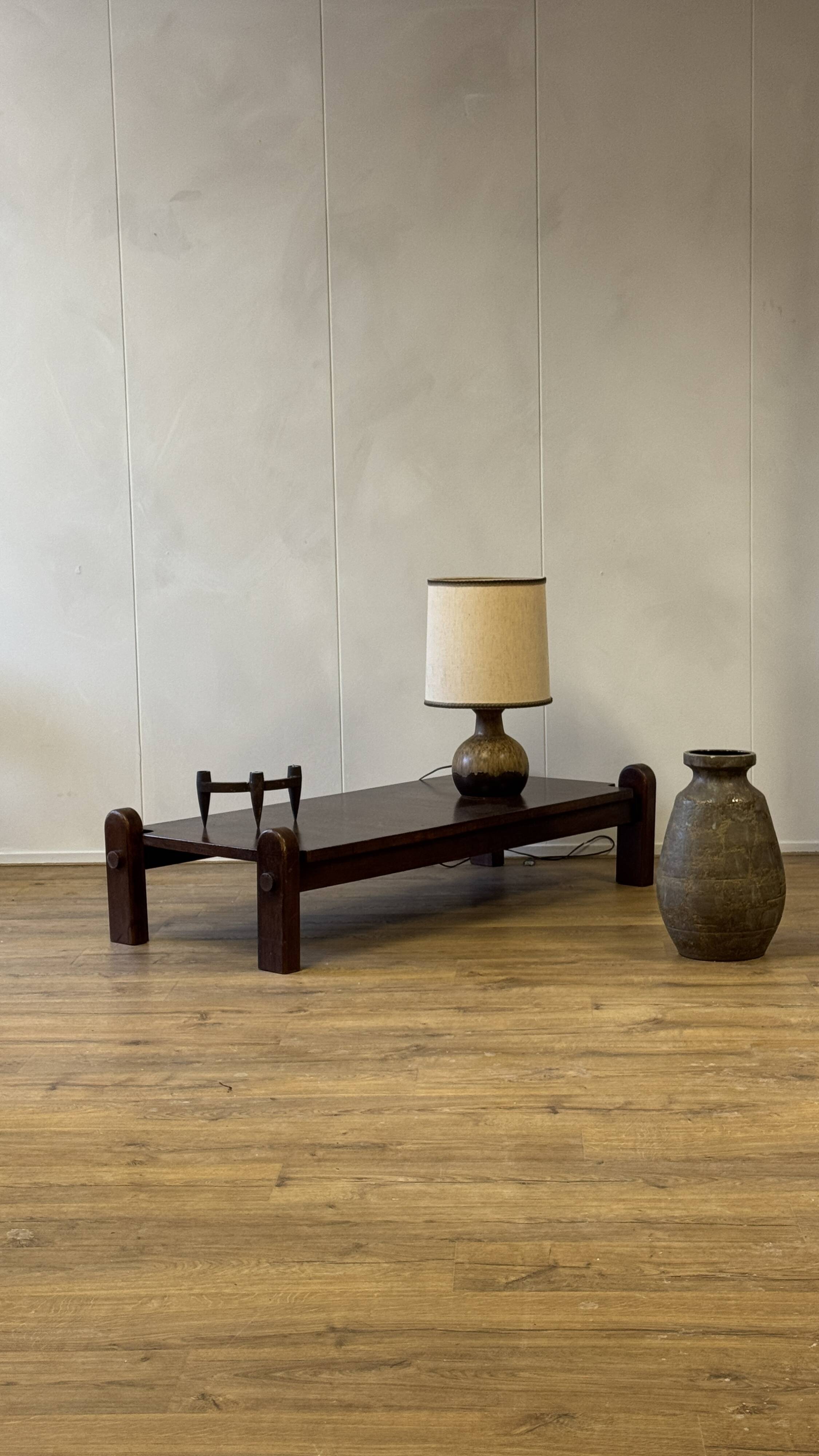 Vintage brutalist coffee table