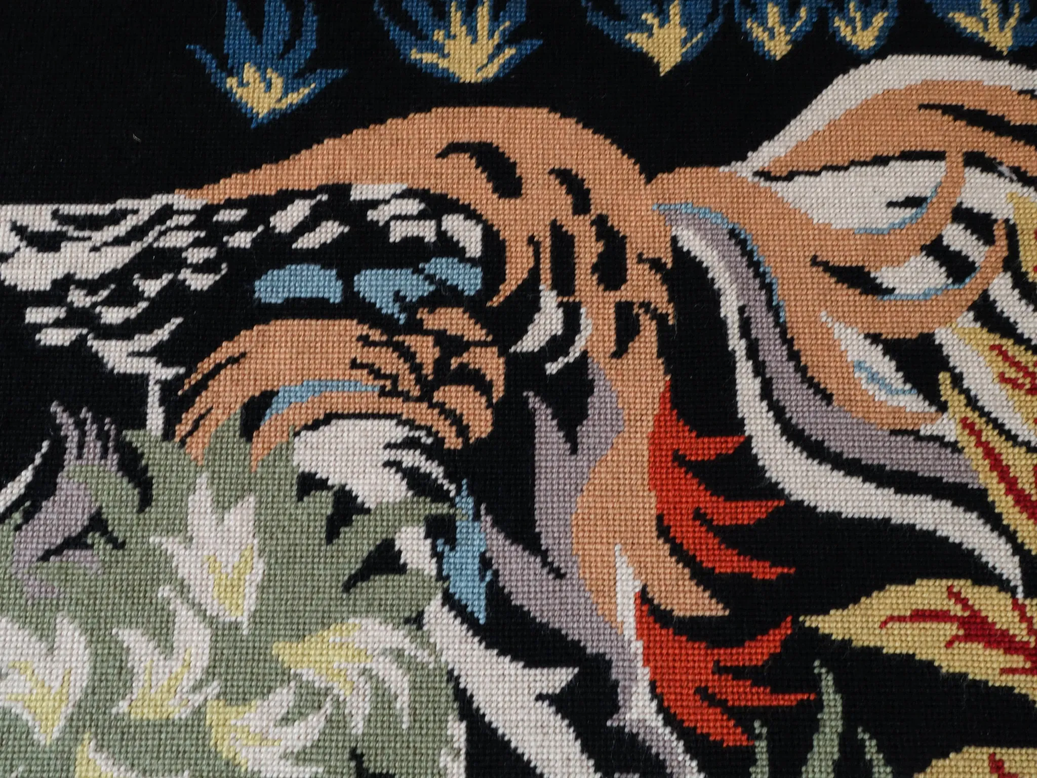 Large tapestry in the style of Jean Lurçat