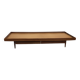 Vintage 1950s teak sofa bed with drawers.