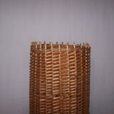 Floor lamp rattan - 50s