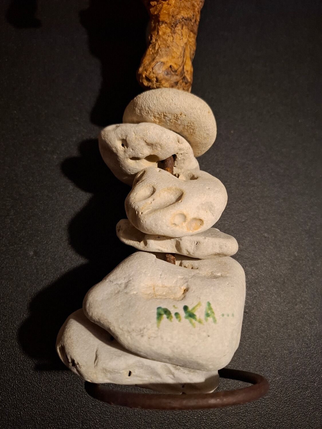 Handcrafted sculpture