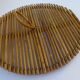 Rattan tray, vintage 1970
