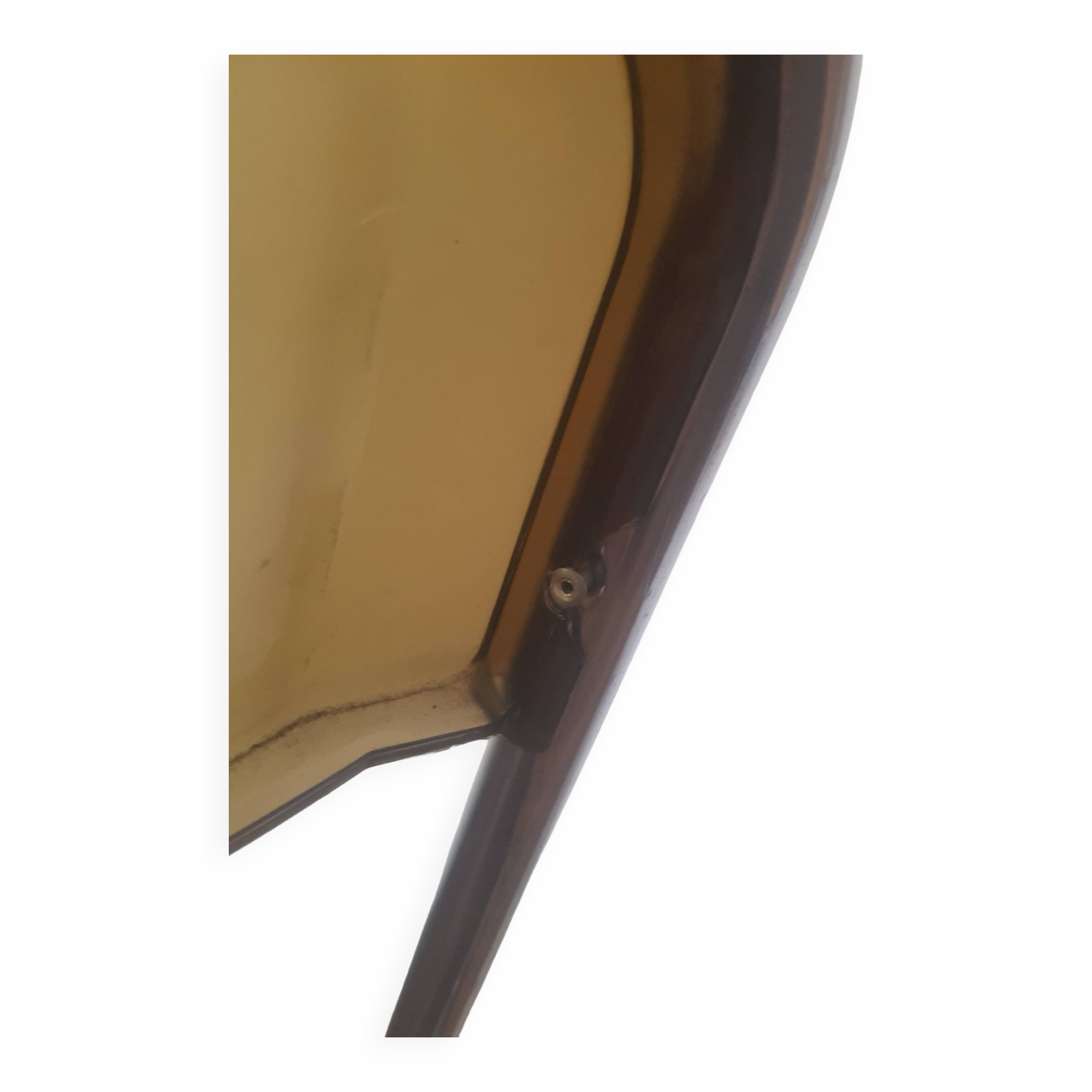 Metal and plexiglass folding chair